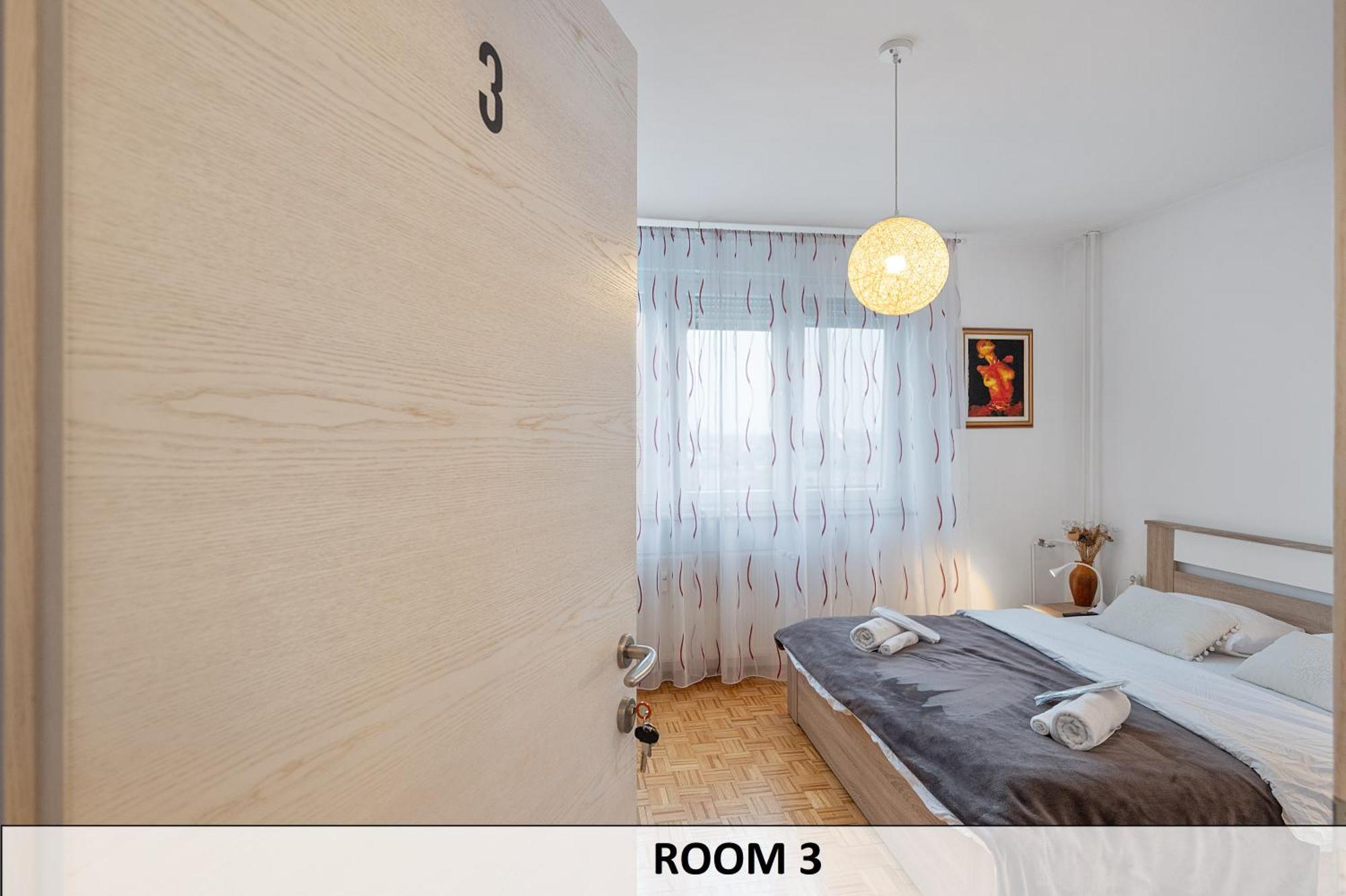 Apartman I Sobe Sofi With Common Kitchen Bathroom And Toilet Zagreb Exterior photo